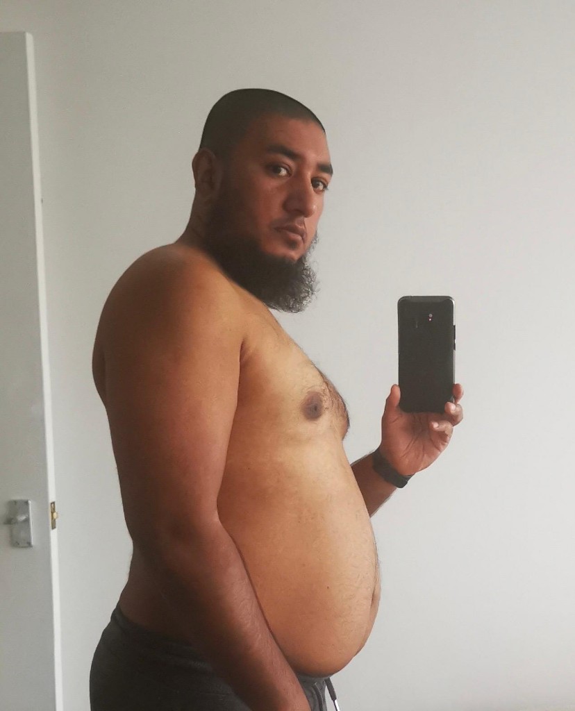 Shahid Rahman before starting his Physiqon transformation